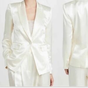 Veronica Beard Off Athens Dickey Jacket Off White Size 0